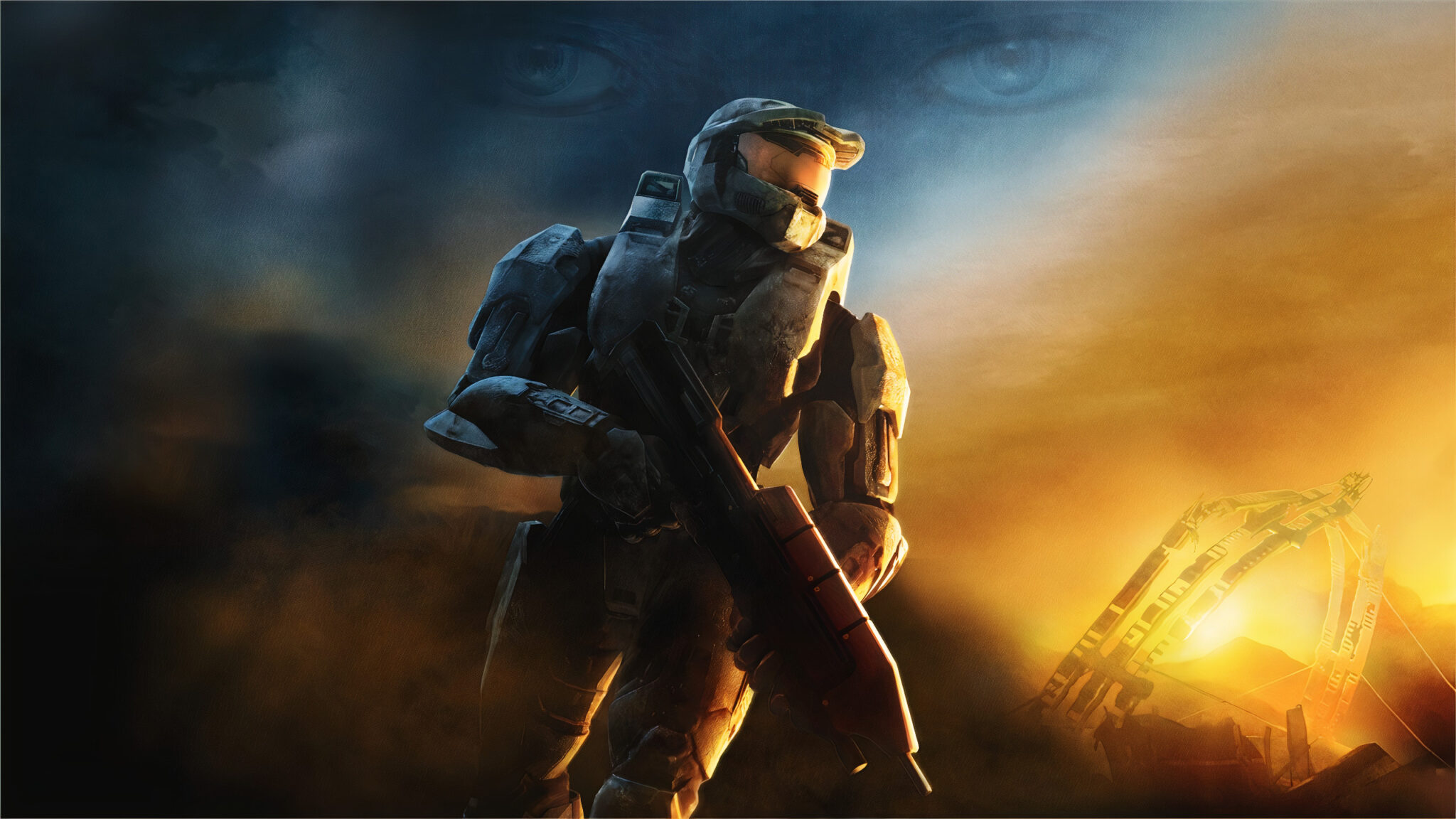 Halo Infinite Cover Art Recreated In Halo 3 Style Looks Absolutely