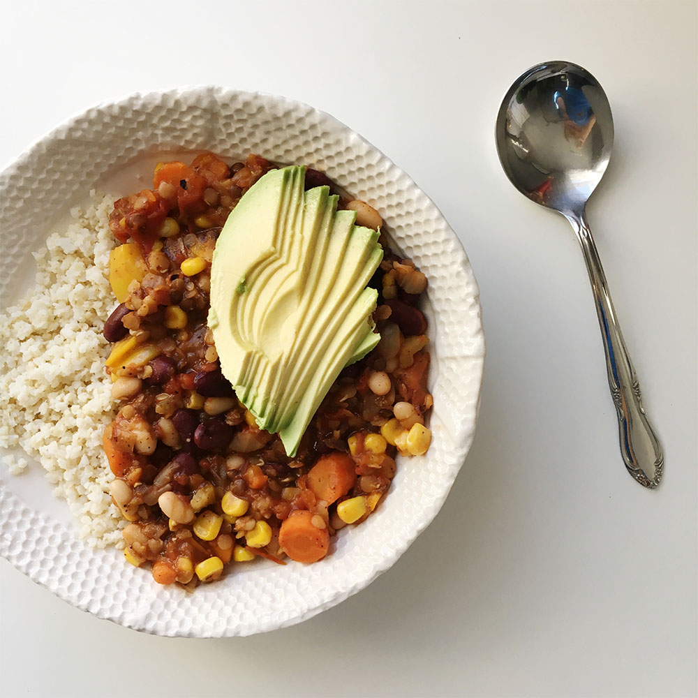 twist of lemons Vegetarian Lentil Chili