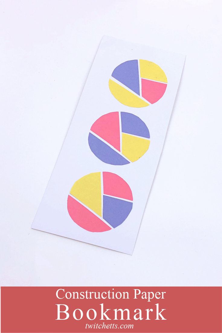 Easy Circle Craft for Preschoolers using Construction Paper Twitchetts