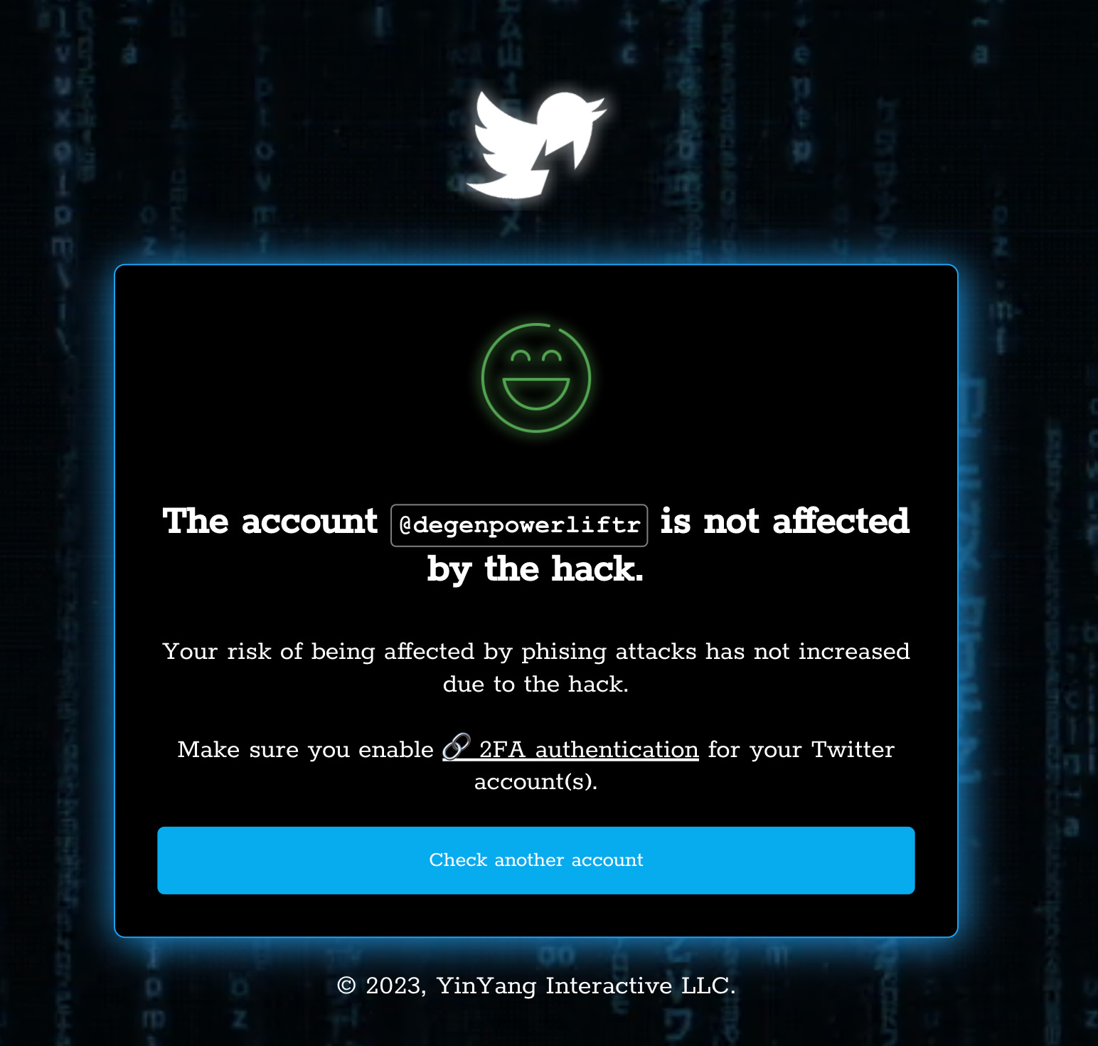 Was my twitter email leaked?