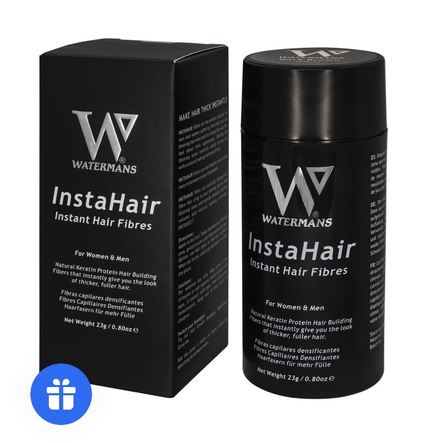 HAIR BUILDING FIBRES 23G DARK BROWN HAIR LOSS CONCEALER Two Moons