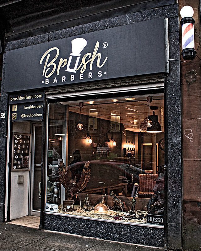 Brush Barbers, Freshly Roasted Coffee in Glasgow Two Chimps Coffee