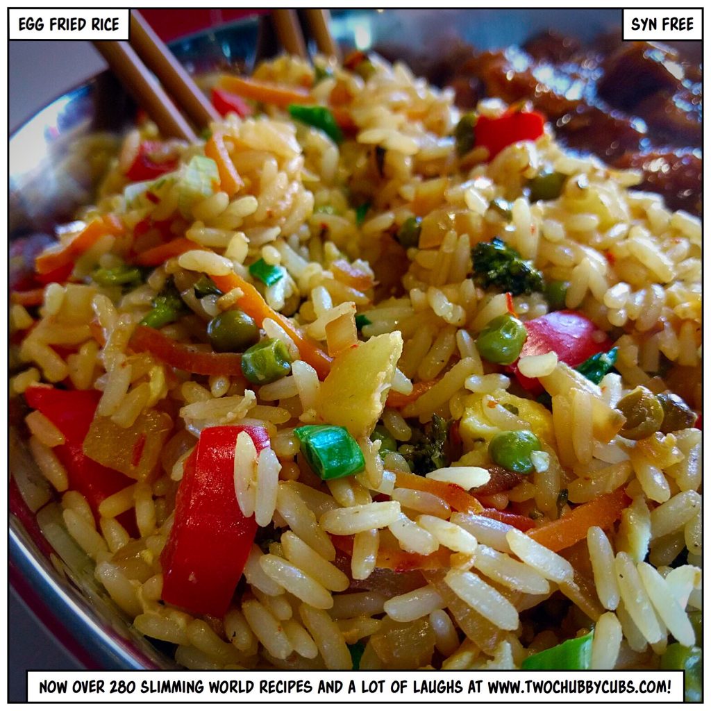 syn free egg fried rice twochubbycubs