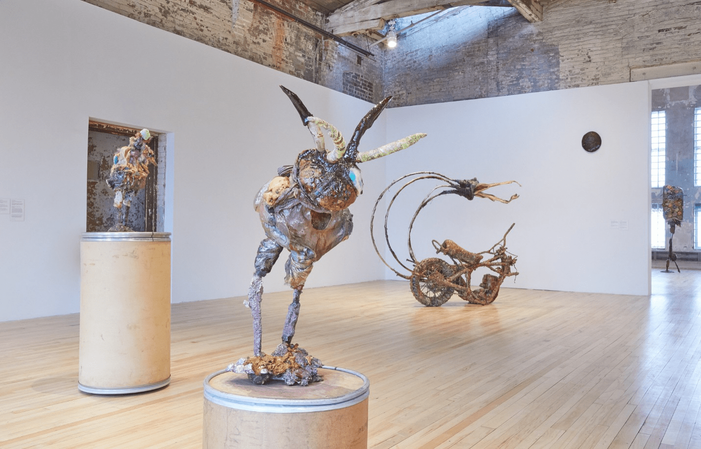 Daniel Giordano’s sculpture Memory fueled, magically sprouting Two