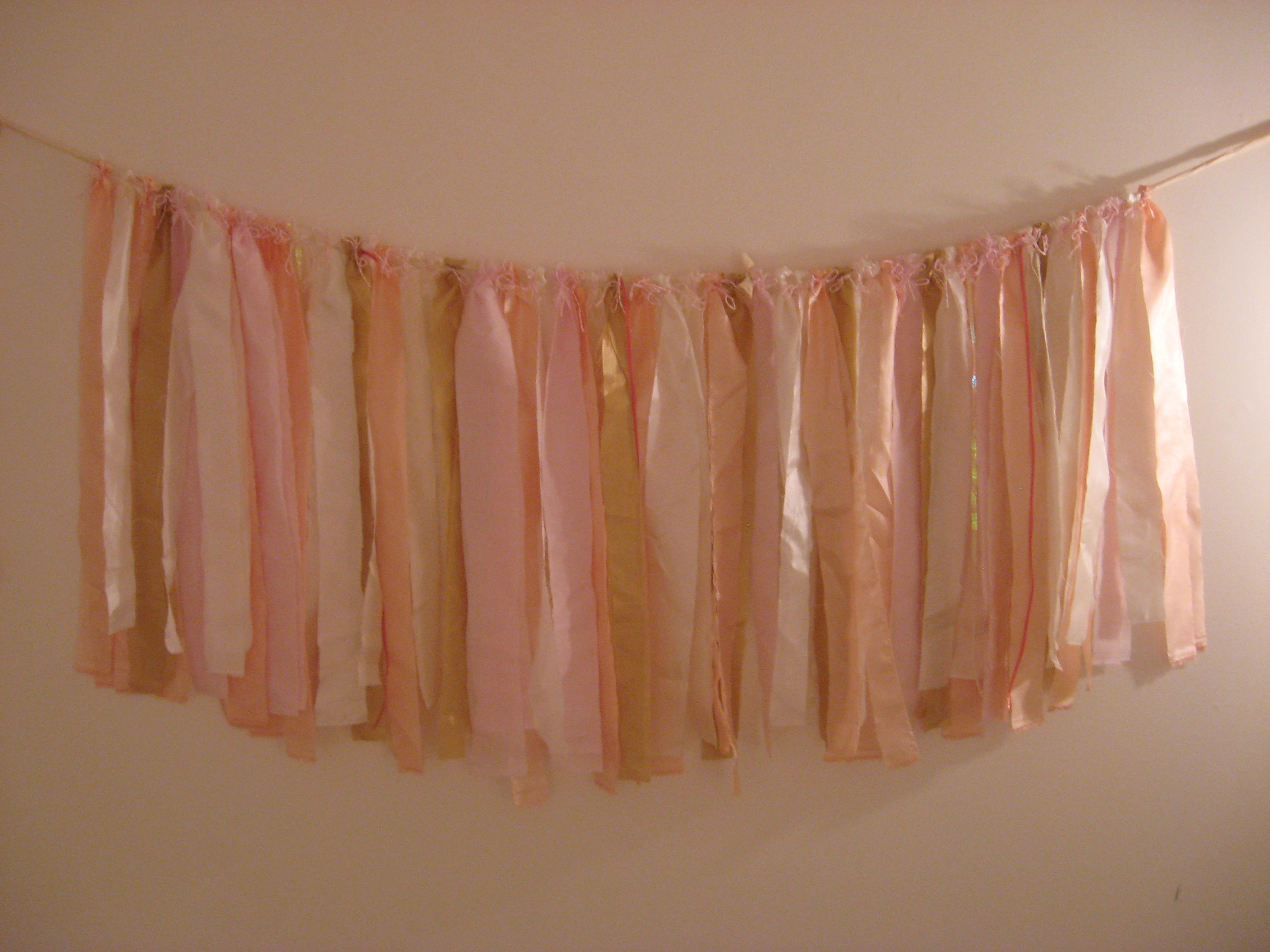 Fabric Garland {DIY} Two Delighted