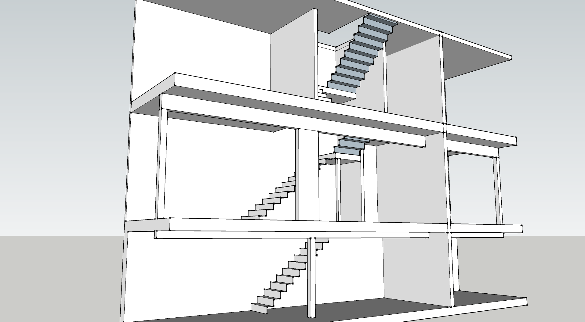 Stair Planning Two Flat Remade