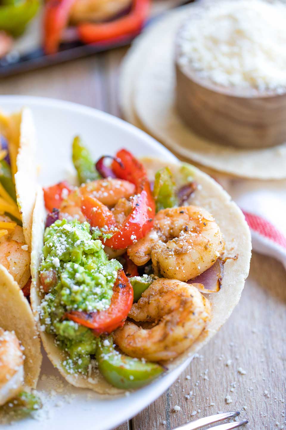 Sheet Pan Shrimp Fajitas Easy Mexican Dinner in About 20 Minutes!