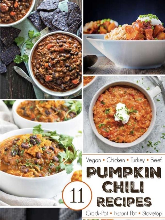 11 Easy Pumpkin Chili Recipes Story Two Healthy Kitchens