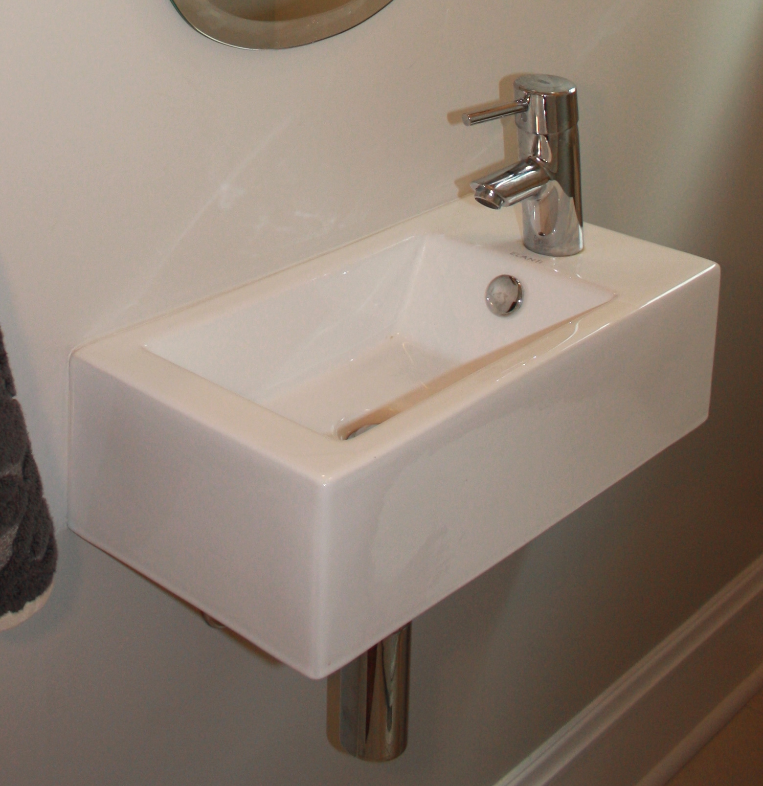 Powder Room Reveal twoinspiredesign