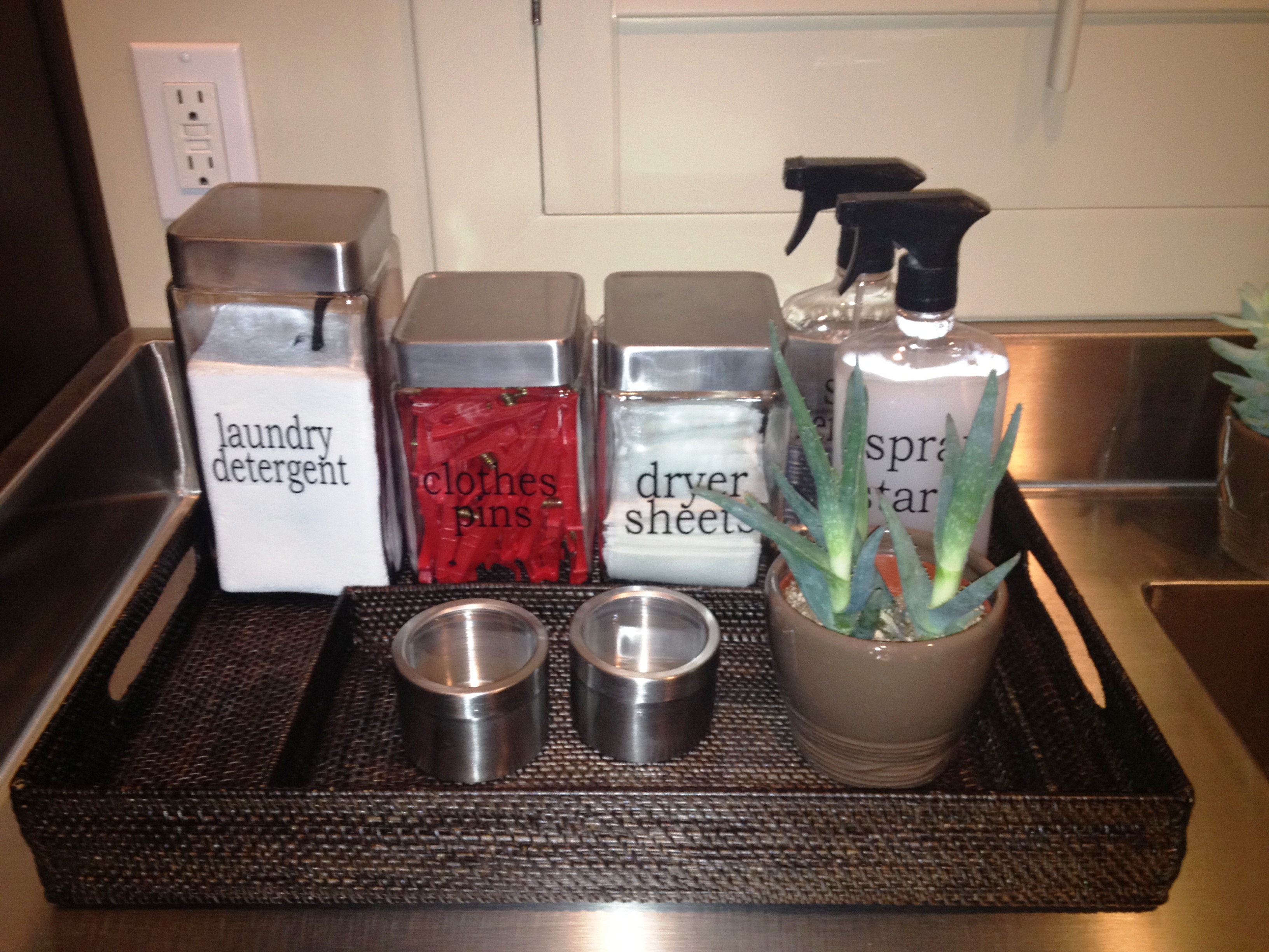 Laundry Room Accessories twoinspiredesign