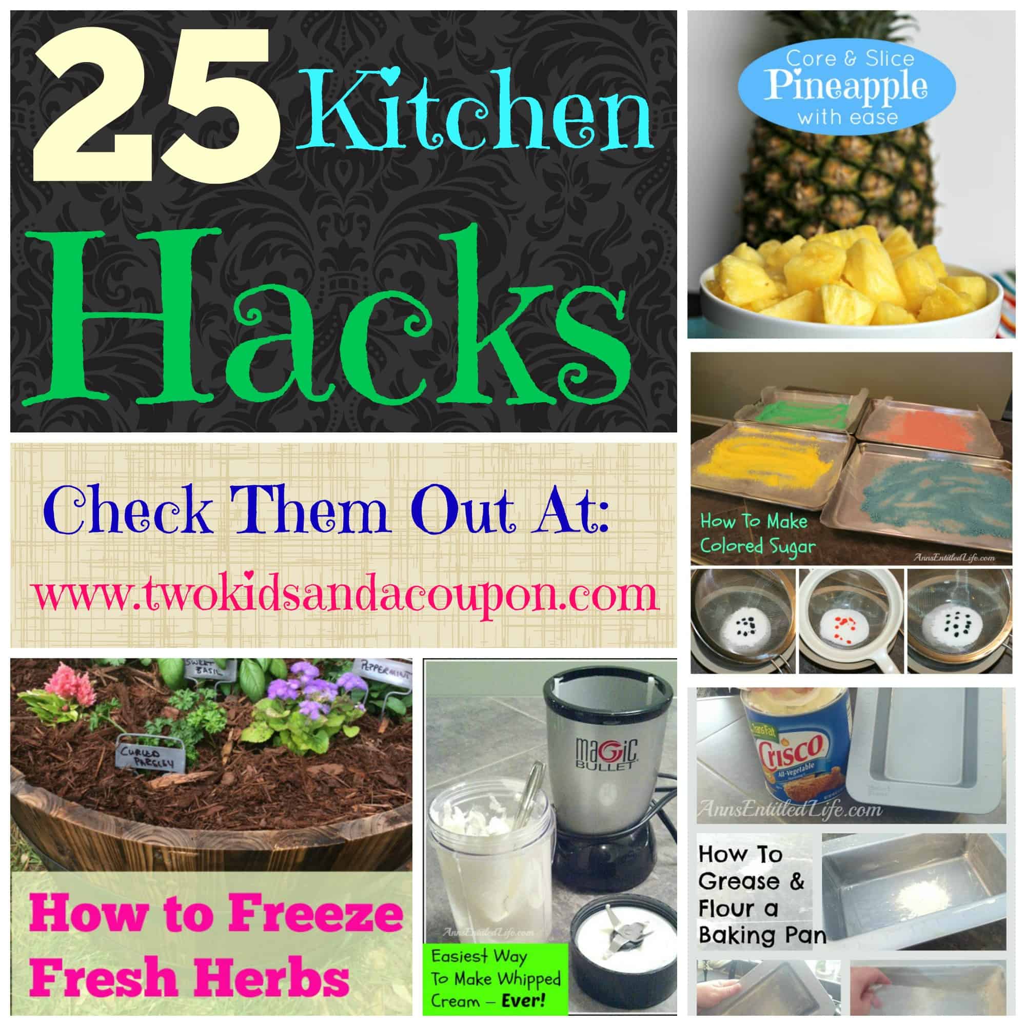 25 Time Saving Kitchen Hacks