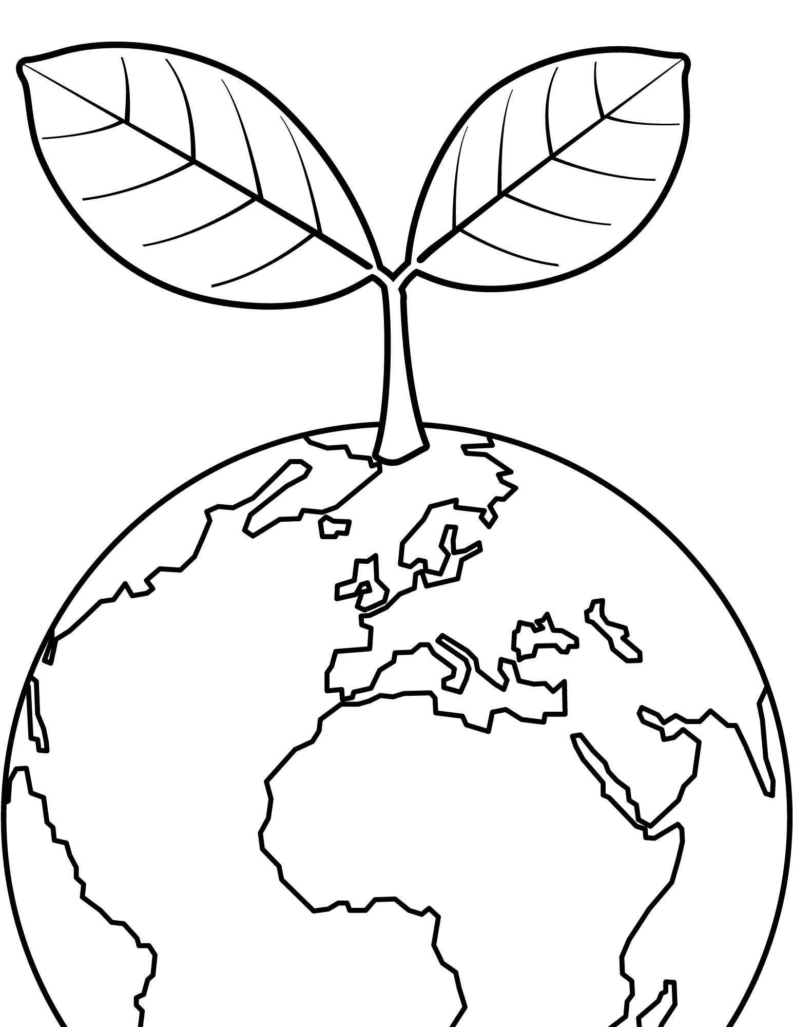 Earth Day Coloring Pages for Kids and Adults