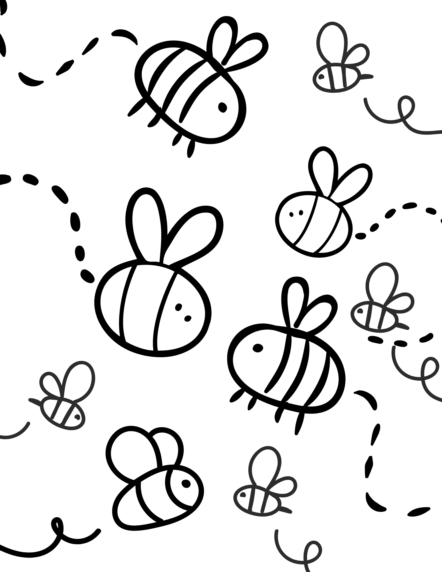Get Buzzy With These Fun Bee Coloring Pages for Kids and Adults