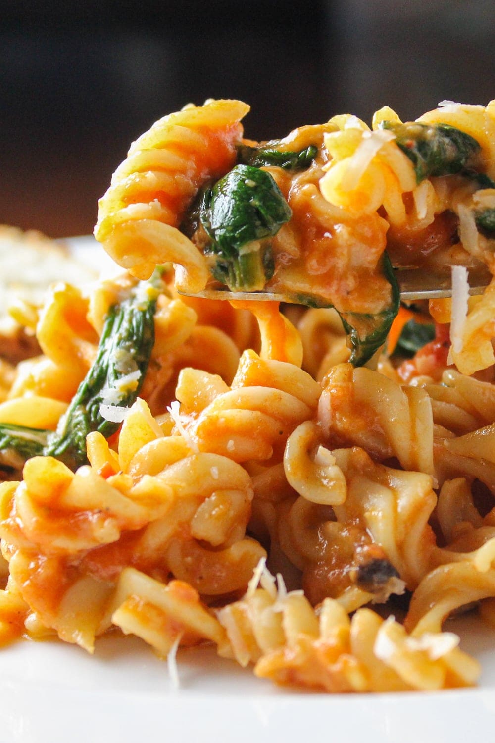 Tomato Spinach Pasta Two Kooks In The Kitchen