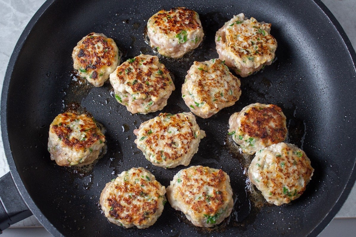 Hungarian Chicken Paprikash With Meatballs Two Kooks In The Kitchen