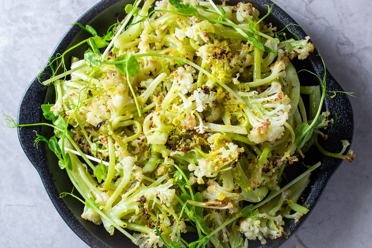 Baby Cauliflower Recipe (roasted) Two Kooks In The Kitchen