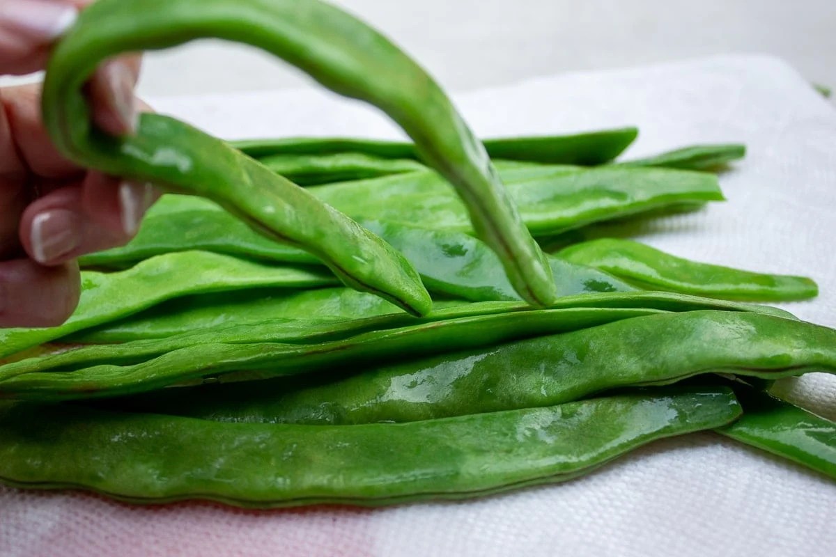 Flat Green Beans