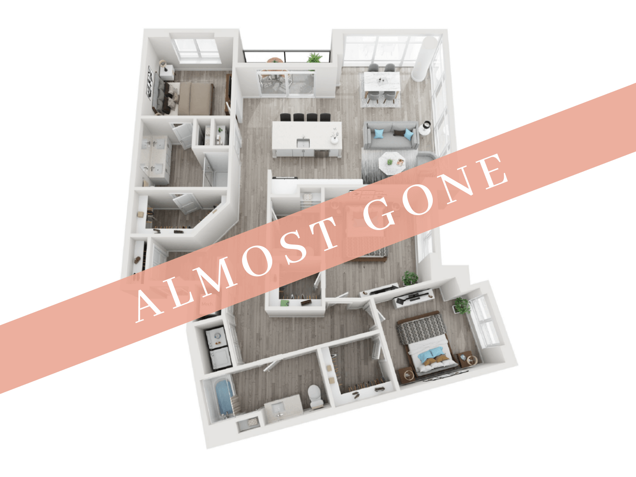 Two Lakes Edge Luxury Apartments in The Woodlands, TX