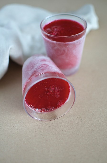 Strawberry Freezer Pops