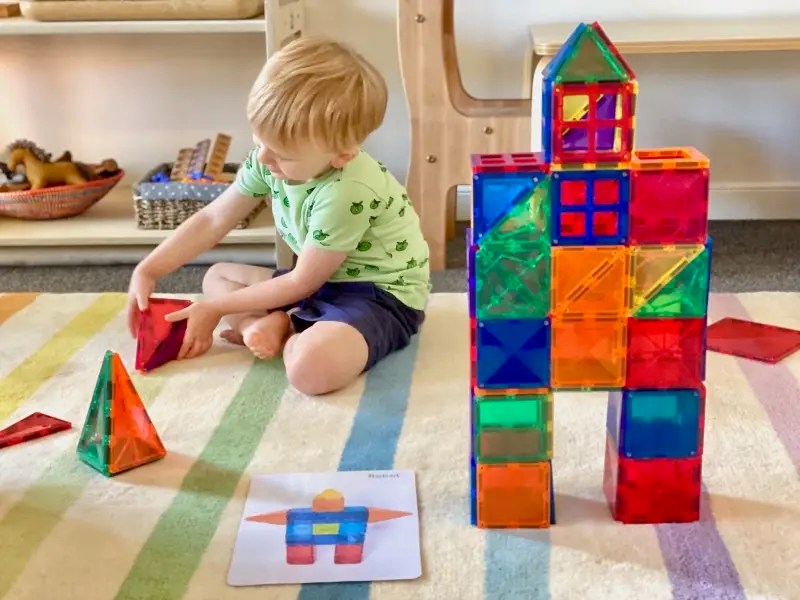 33 Creative Tiles Ideas MagnaTiles Fun! Two Mama Bears