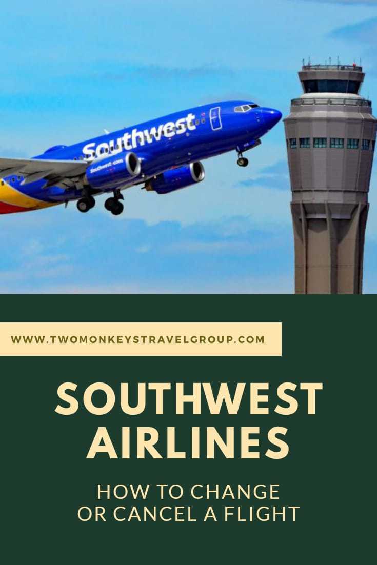 How to Change or Cancel a Flight on Southwest Airlines [Refund Policy]