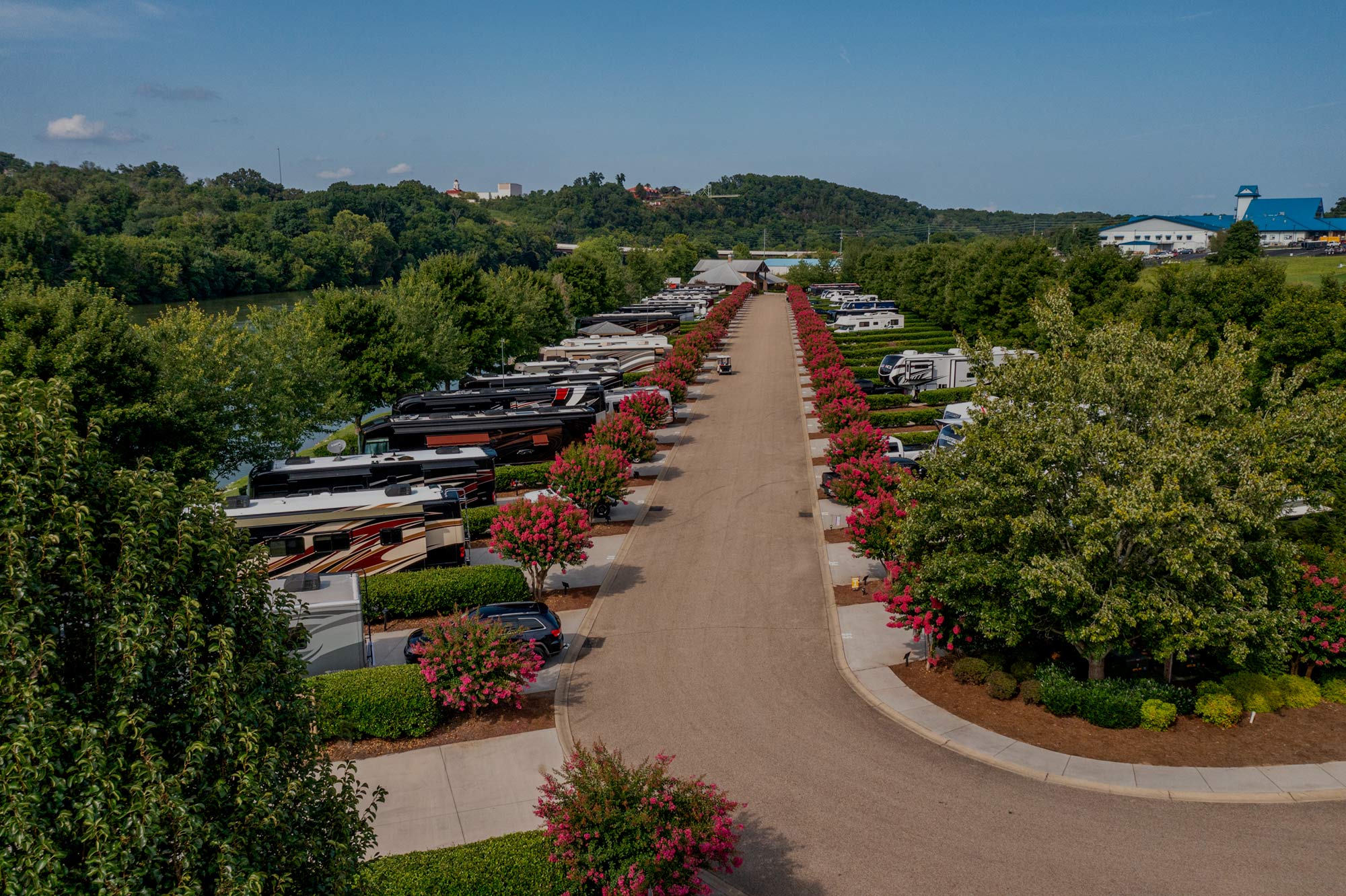 Two Rivers Landing RV Resort in Sevierville, Tennessee