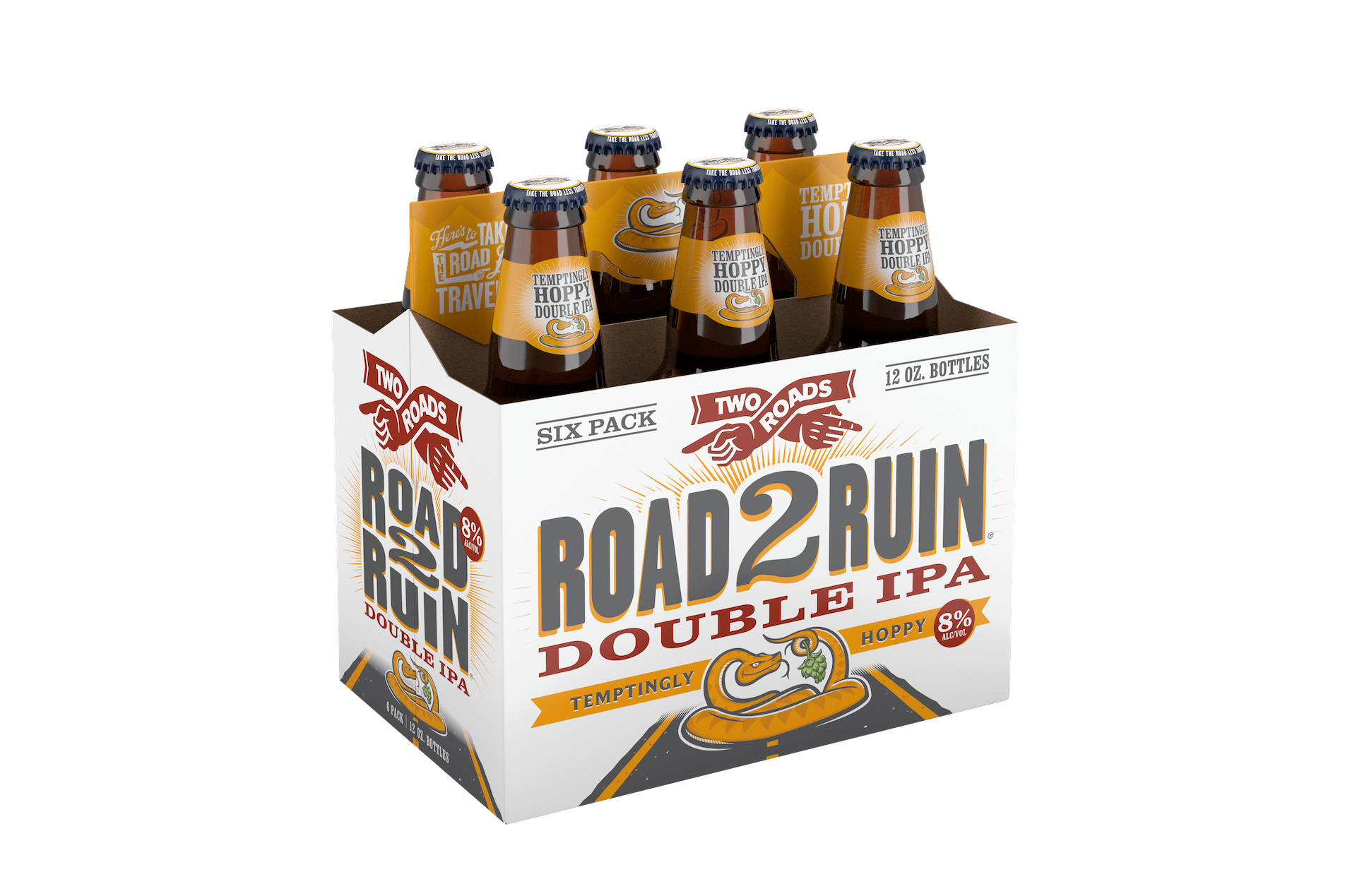 Road 2 Ruin Double IPA Two Roads Brewing