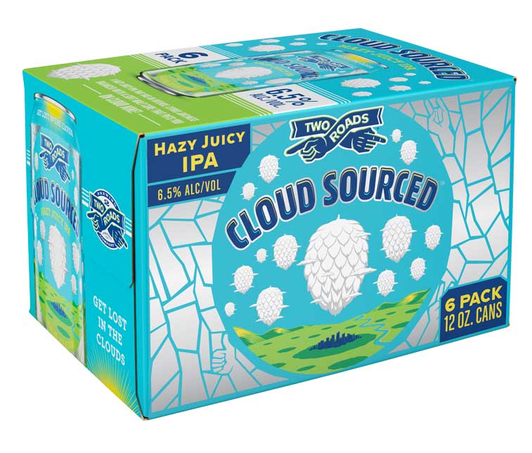 Cloud Sourced Hazy Juicy IPA Two Roads Brewing
