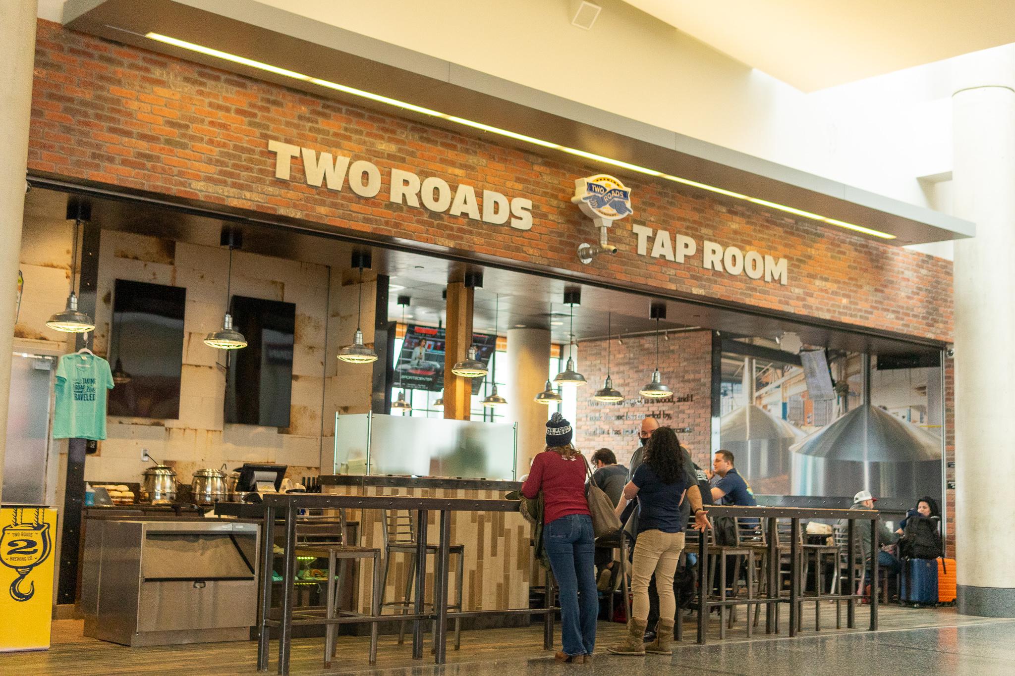 Two Roads at Bradley International Airport Two Roads Brewing