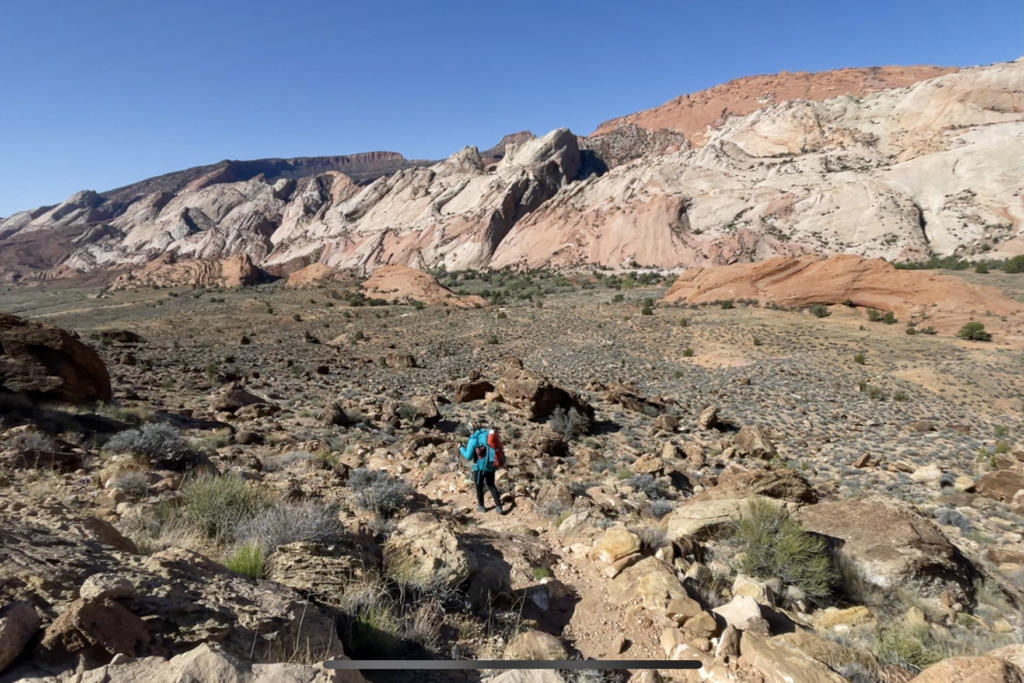 Halls Creek Canyon Backpacking Guide Capitol Reef National Park