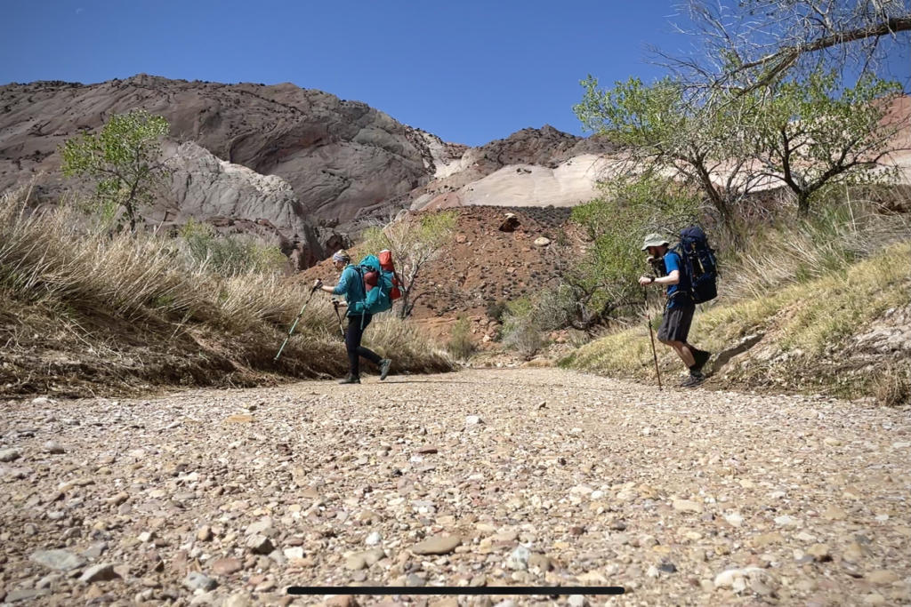 Halls Creek Canyon Backpacking Guide Capitol Reef National Park