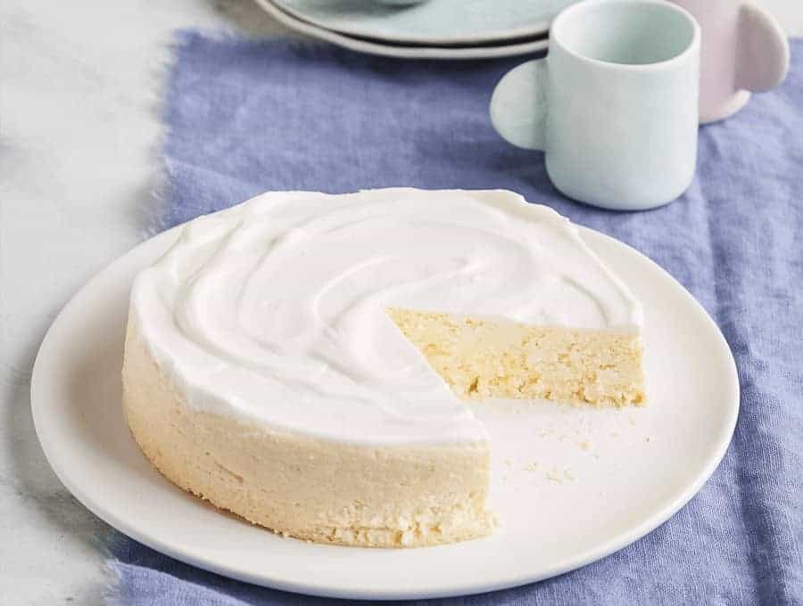Instant Pot Keto Ricotta Lemon Cheesecake Two Sleevers