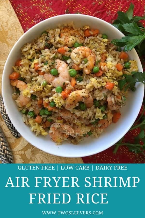 Air Fryer Shrimp Fried Rice Fried Rice In Your Air Fryer! TwoSleevers