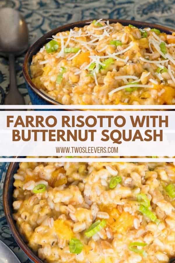 Farro Risotto With Butternut Squash Farro Instant Pot Recipe