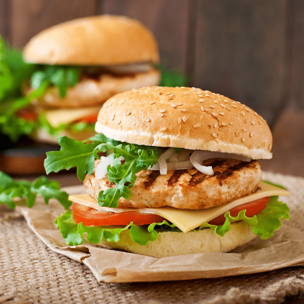 Chicken Burgers Air Fryer Chicken Burger Recipe TwoSleevers