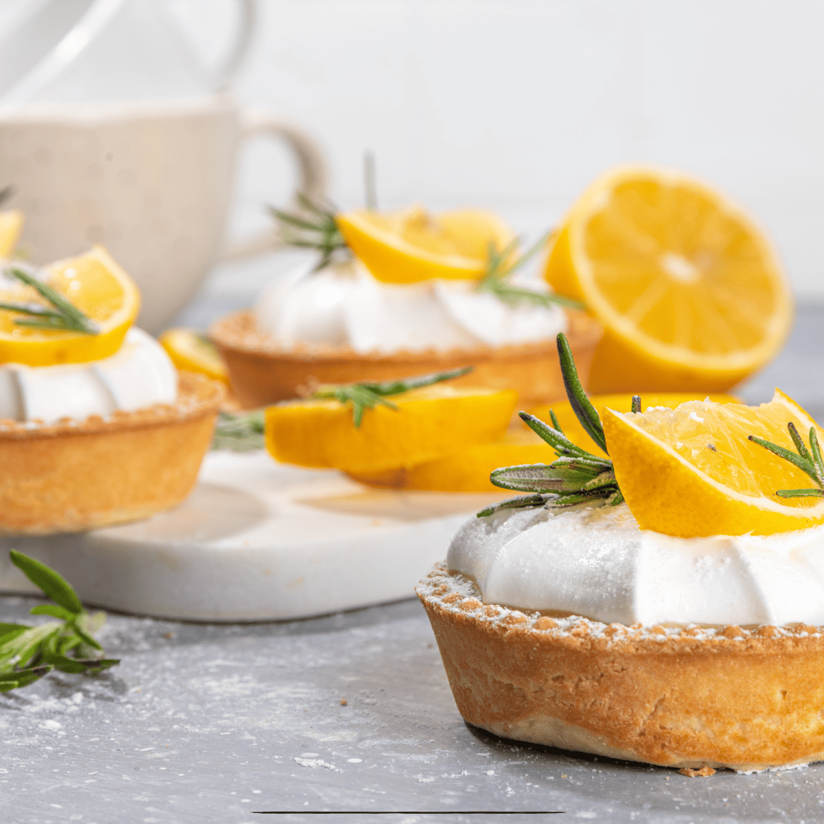 Lemon Tarts Mini Lemon Tart Recipe TwoSleevers