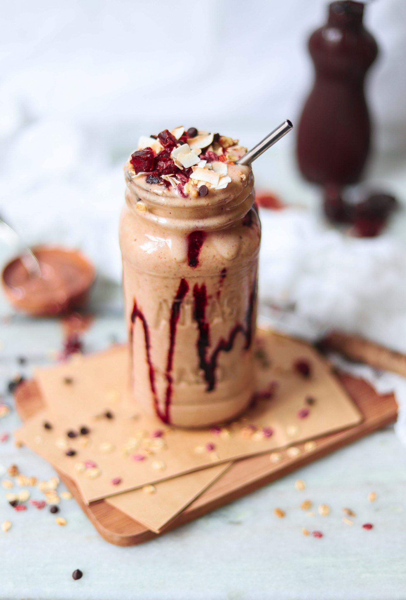 TWO SPOONS ExtraThick Vegan Coffee Milkshake