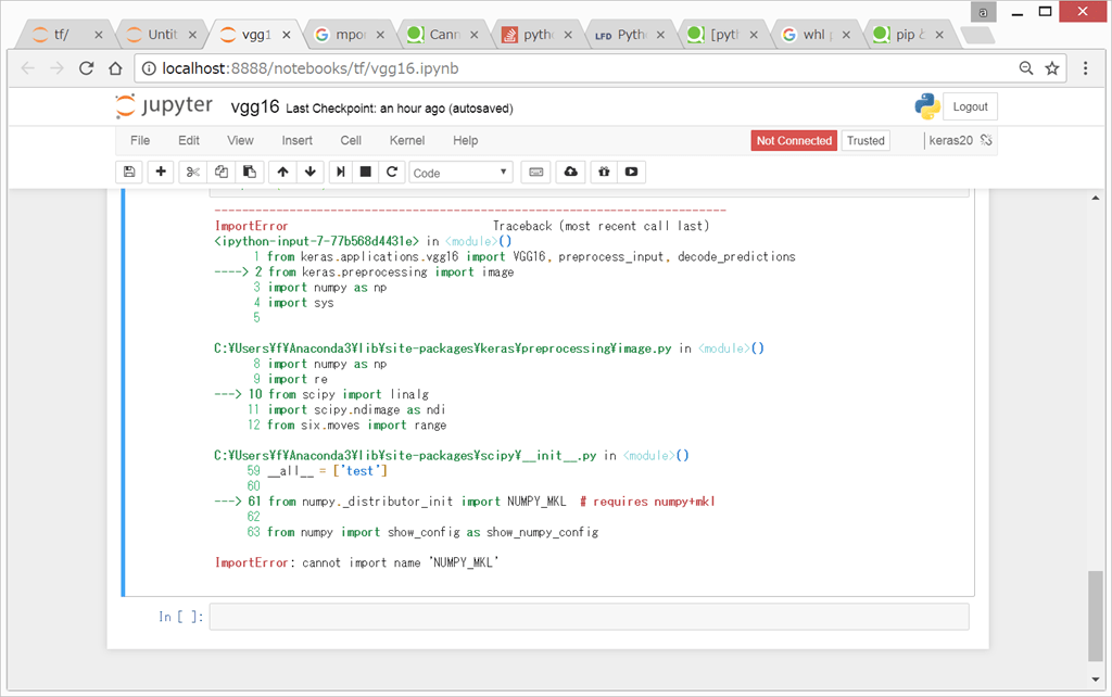 Keras2.0でVGG16を利用してみる（Windows8.1）