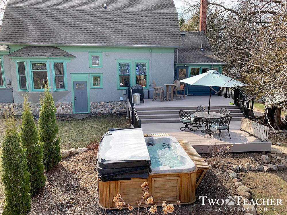 LowMaintenance Decks Johnson Project St. Boni Two Teacher