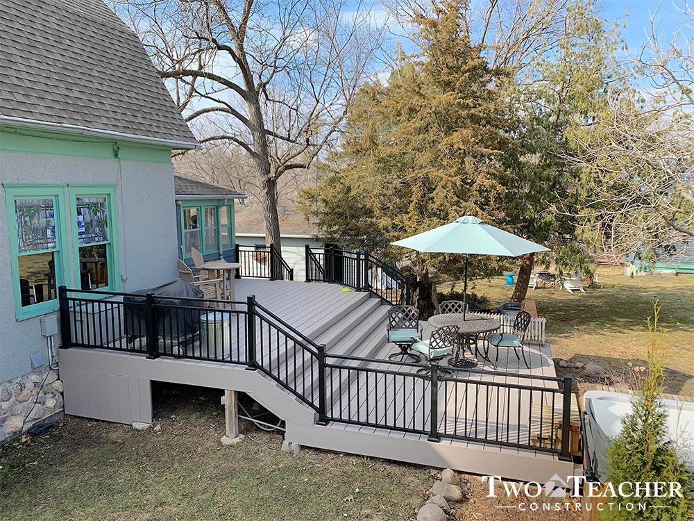LowMaintenance Decks Johnson Project St. Boni Two Teacher