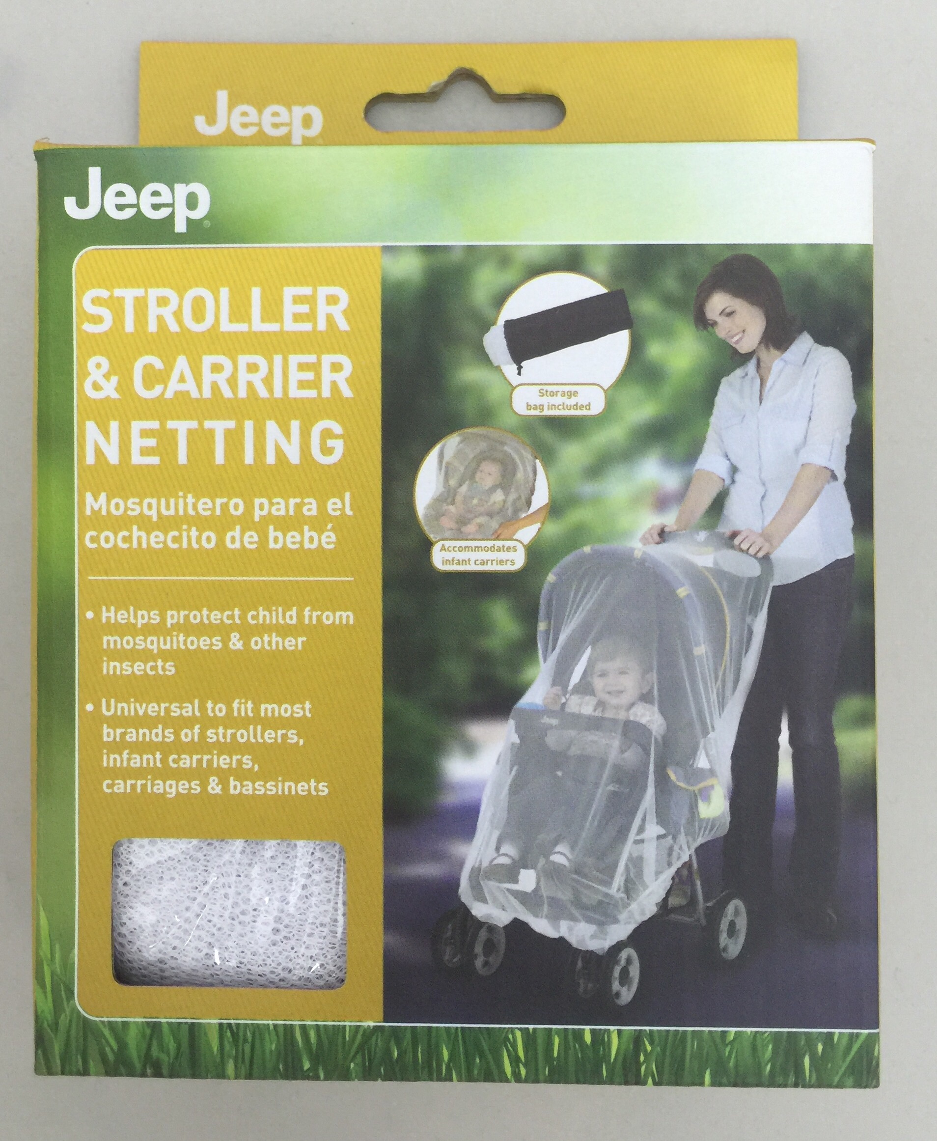HISJ 90105 Jeep Stroller & Carrier Netting Two Three Bear