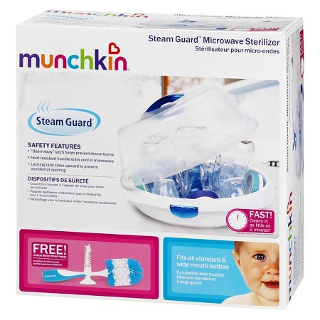 MUNI 11065 Munchkin Steam Guard Microwave Sterilizer – Two Three Bear