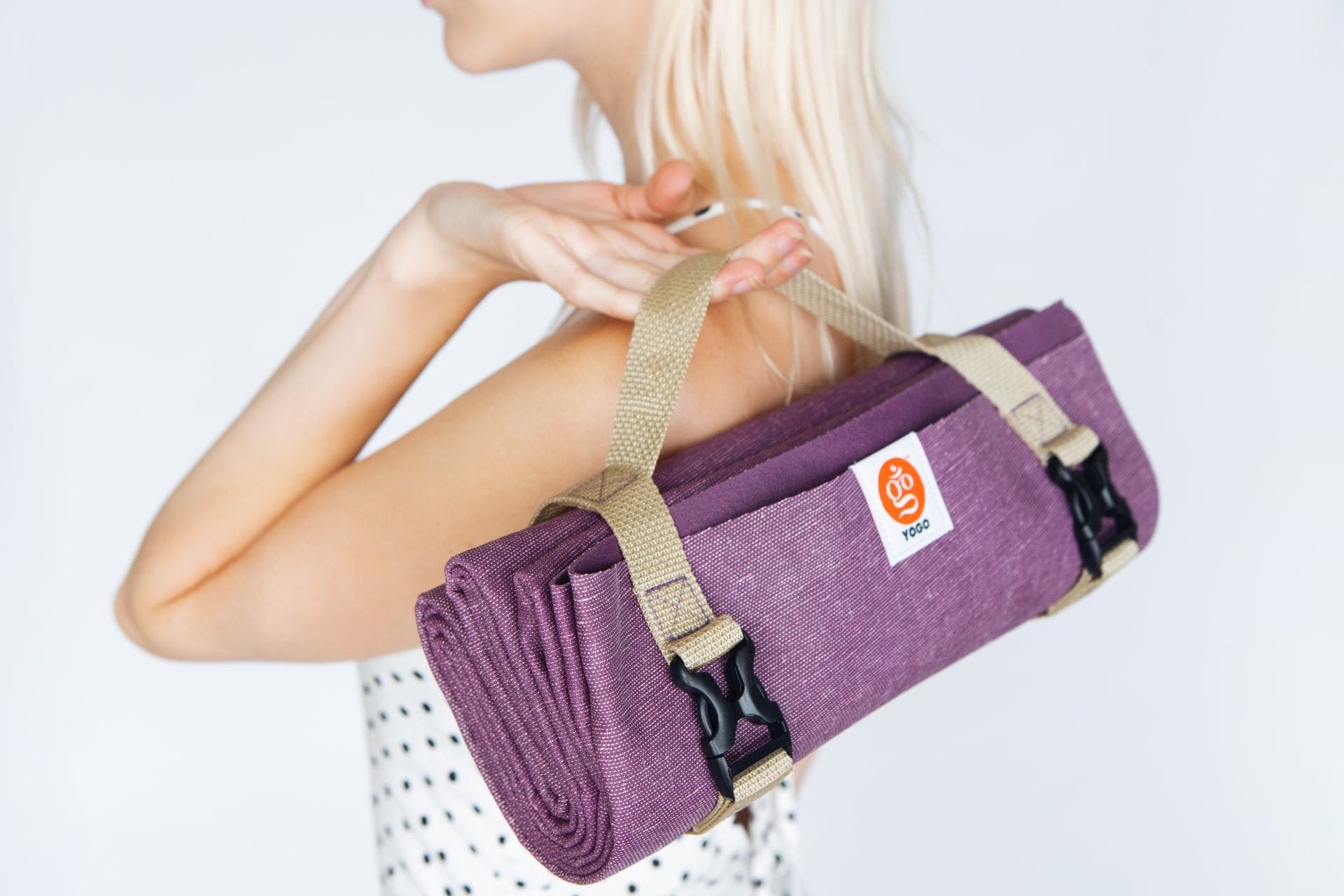 YOGO® Ultralight Folding Yoga Mat Two Tone