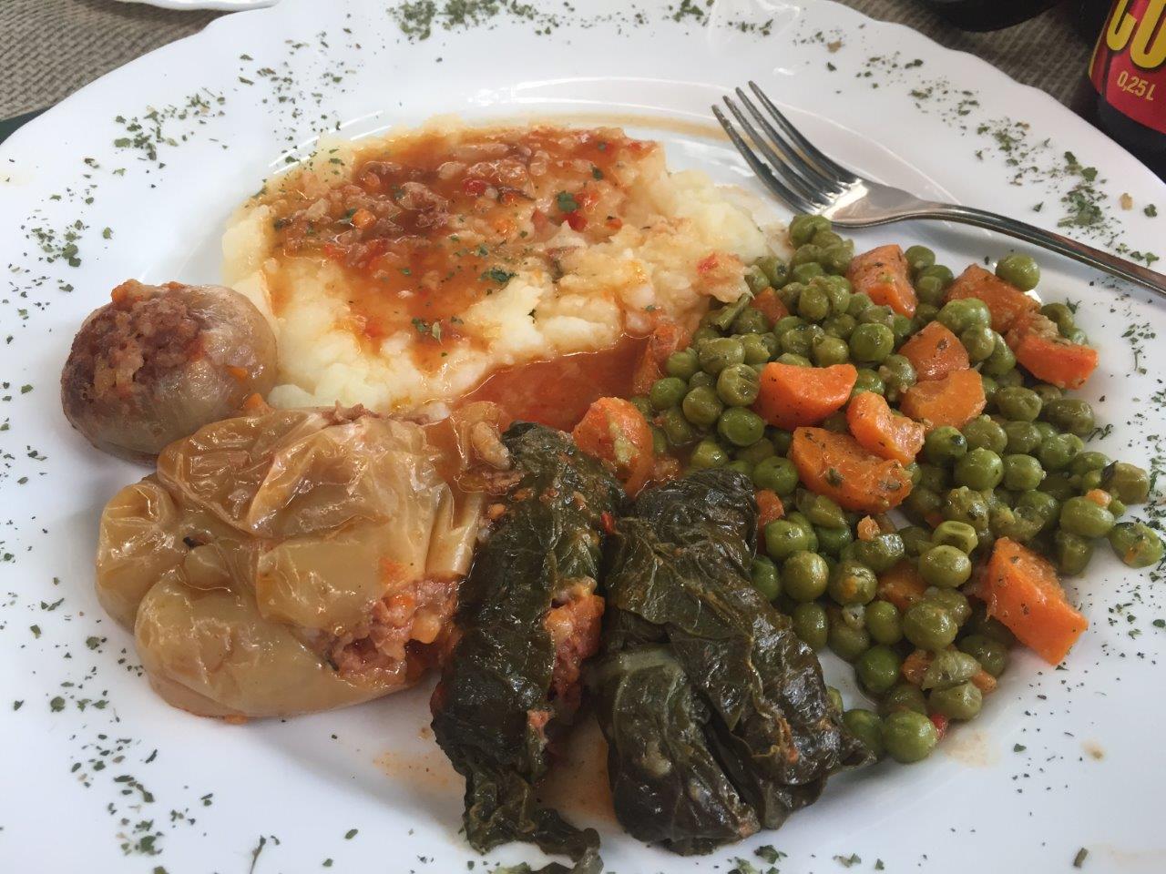 Bosnian Food and Tasty Meals of Mostar TWO UP RIDERS