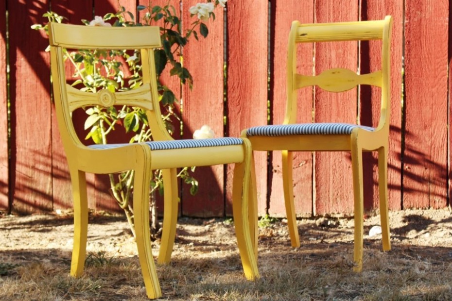 Two Yellow Chairs Two Yellow Chairs