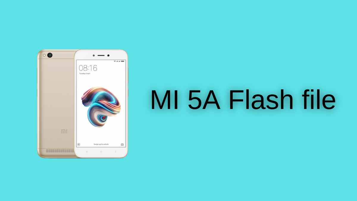 Redmi 5A Working Global flash file (Stock Firmware) TWRP