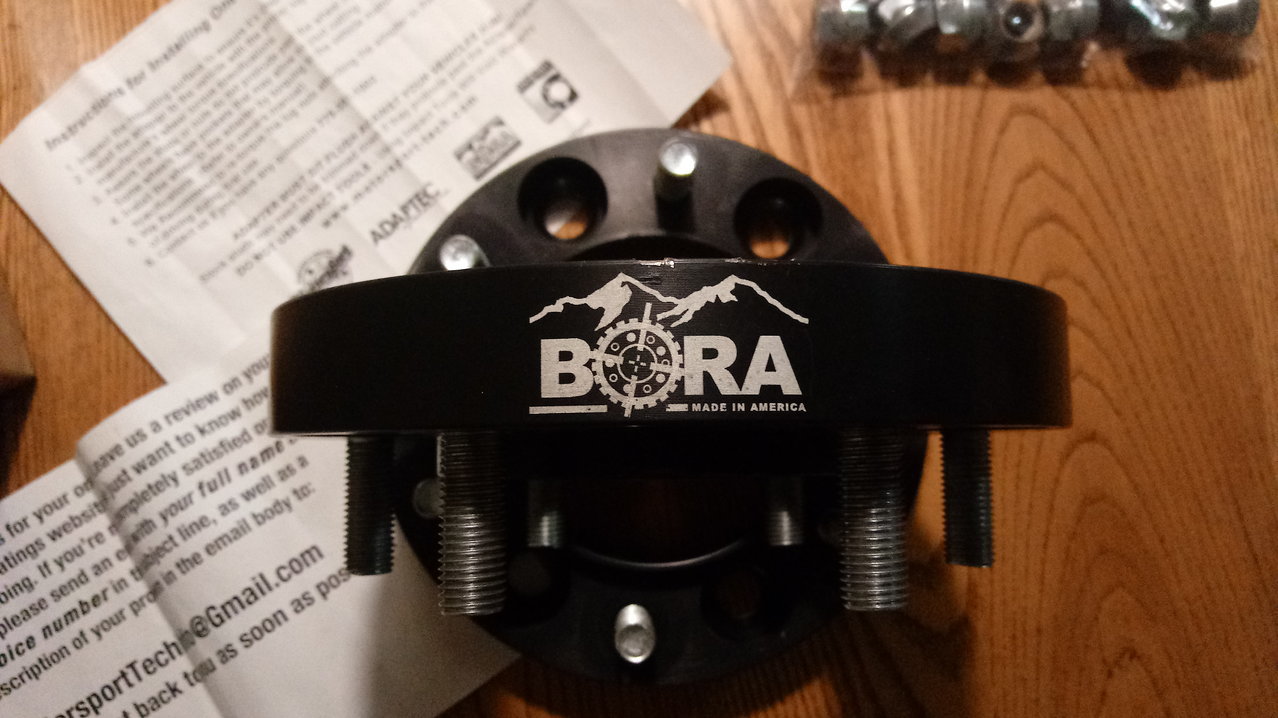 1" Bora Wheel Spacer Set (2) World