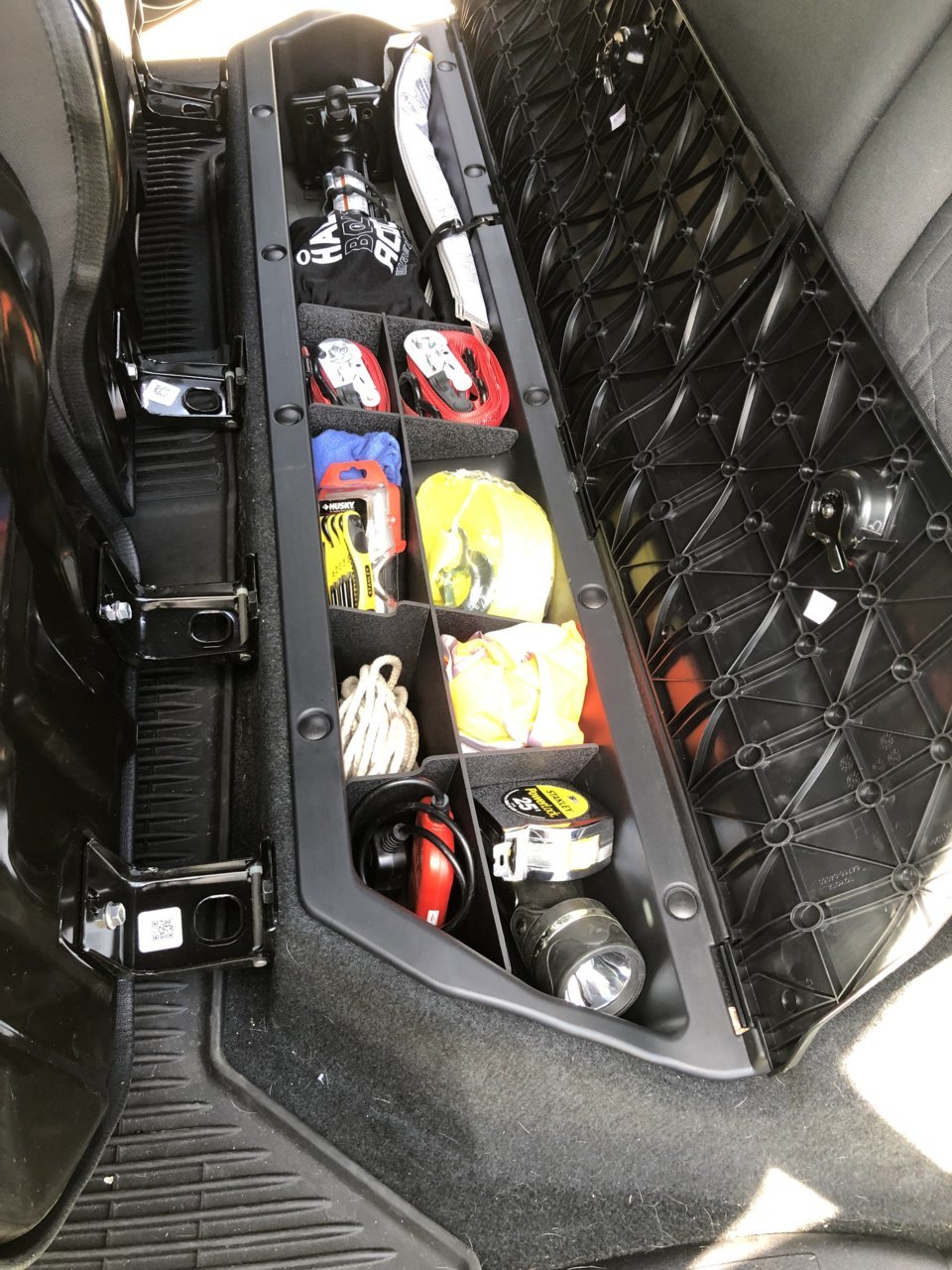 Rear Seat Organizer (under & behind) World