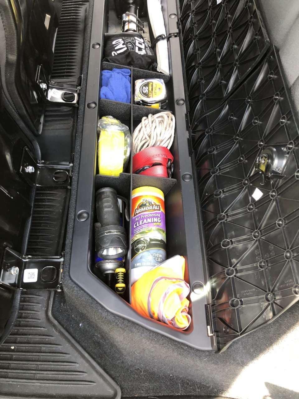 Rear Seat Organizer (under & behind) World