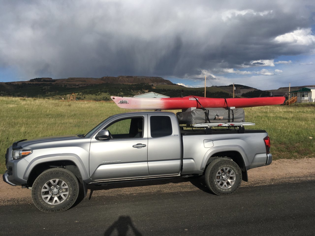 How I transport a 14' kayak with a RTT (and other tips) World